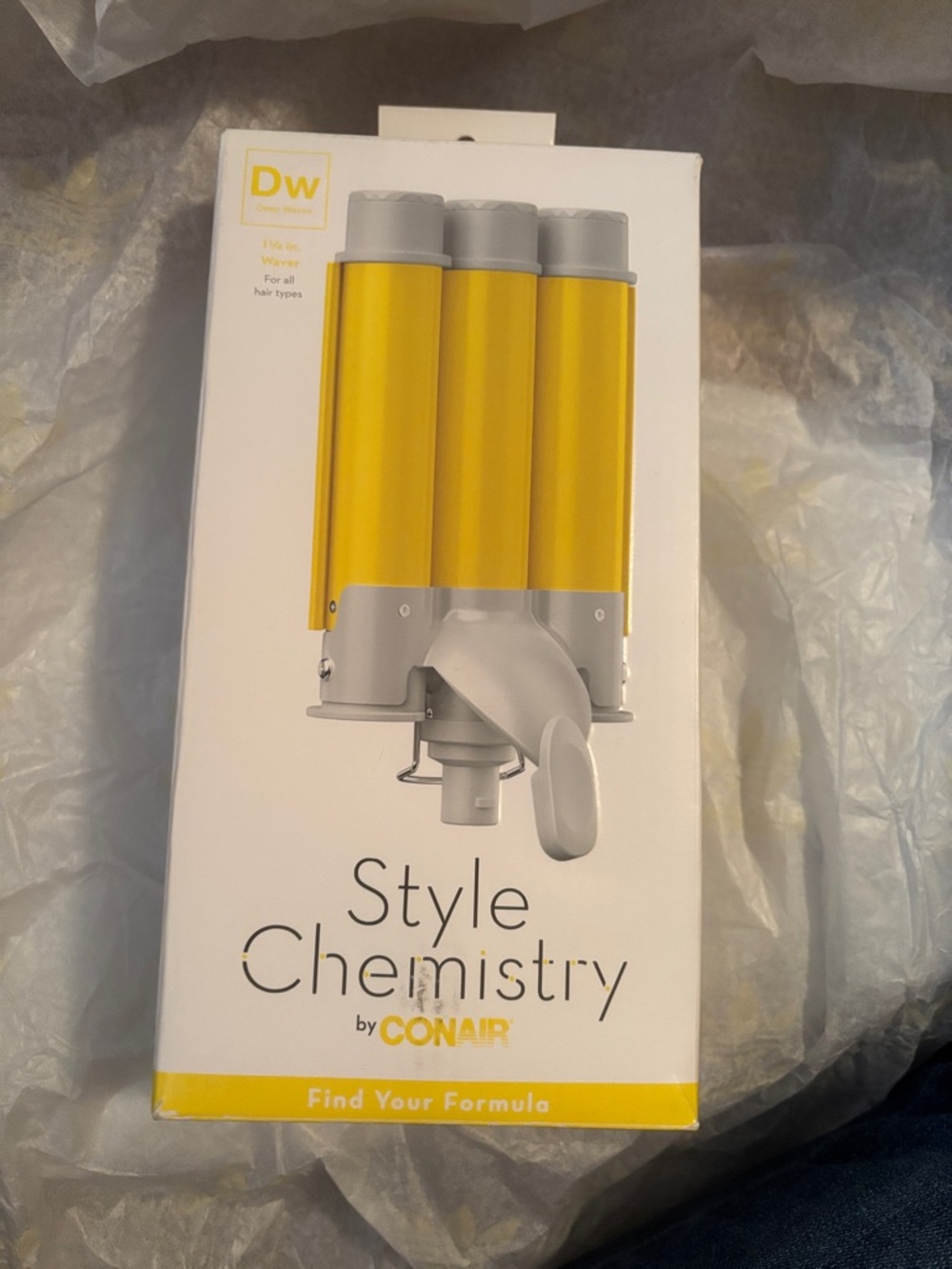 Style Chemistry 3-Barrel Yellow Waver